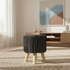 Wooden stool round shape Designed