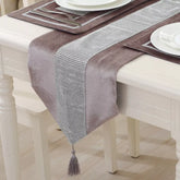 Silk Table Runner Pink