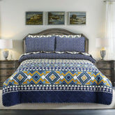 6 Pcs Quilted Comforter Set Design RG-C-55