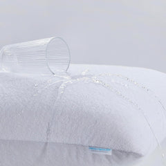 Pack of 2 Cotton Terry Waterproof Pillow