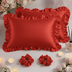 (Pack of 2) Sham Silk Pillow