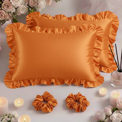 (Pack of 2) Sham Silk Pillow