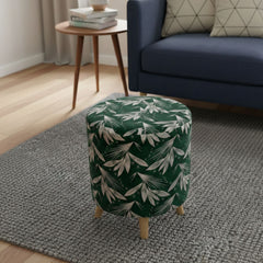 Texture Wooden stool Round Designed