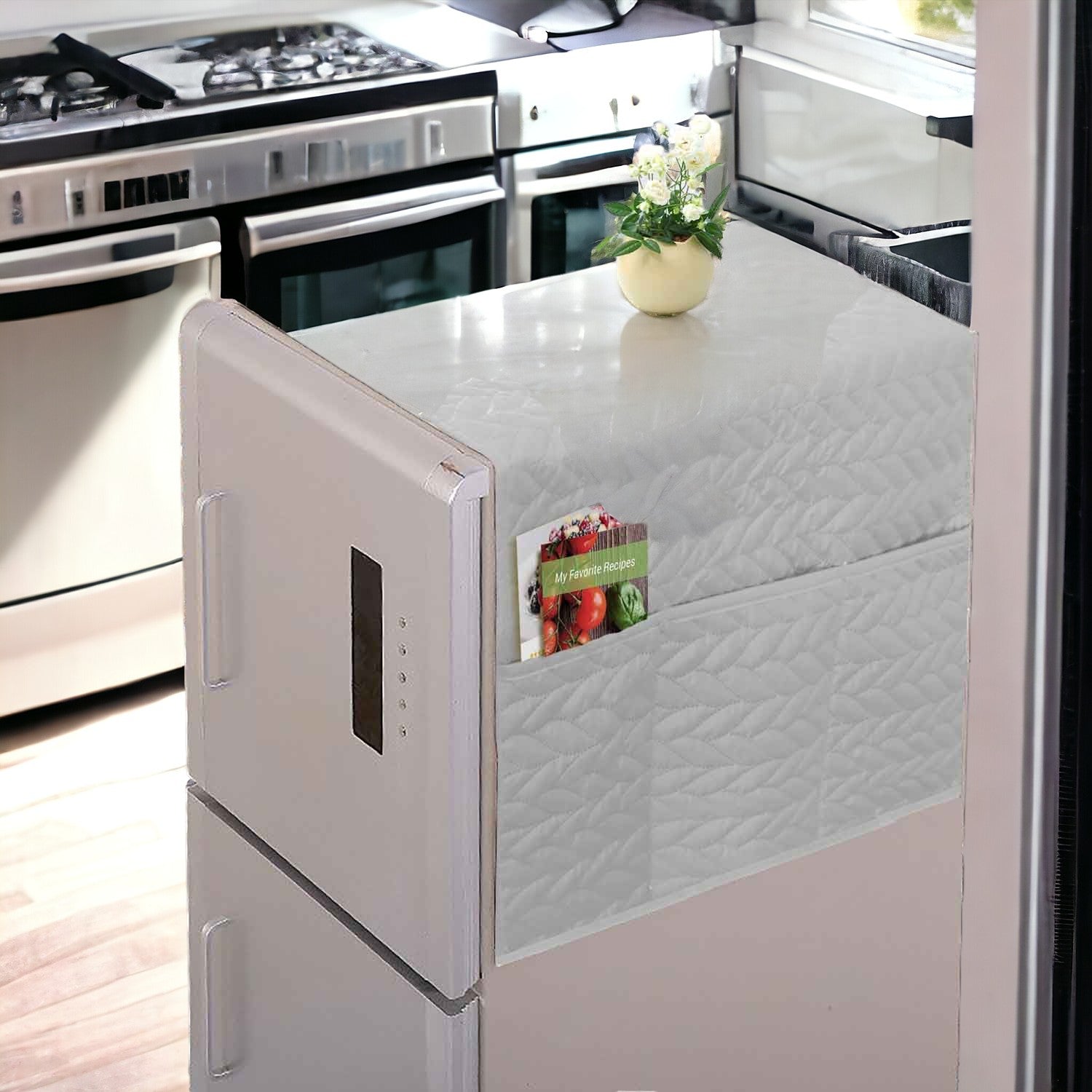 Quilted Waterproof  Punching Fridge Covers