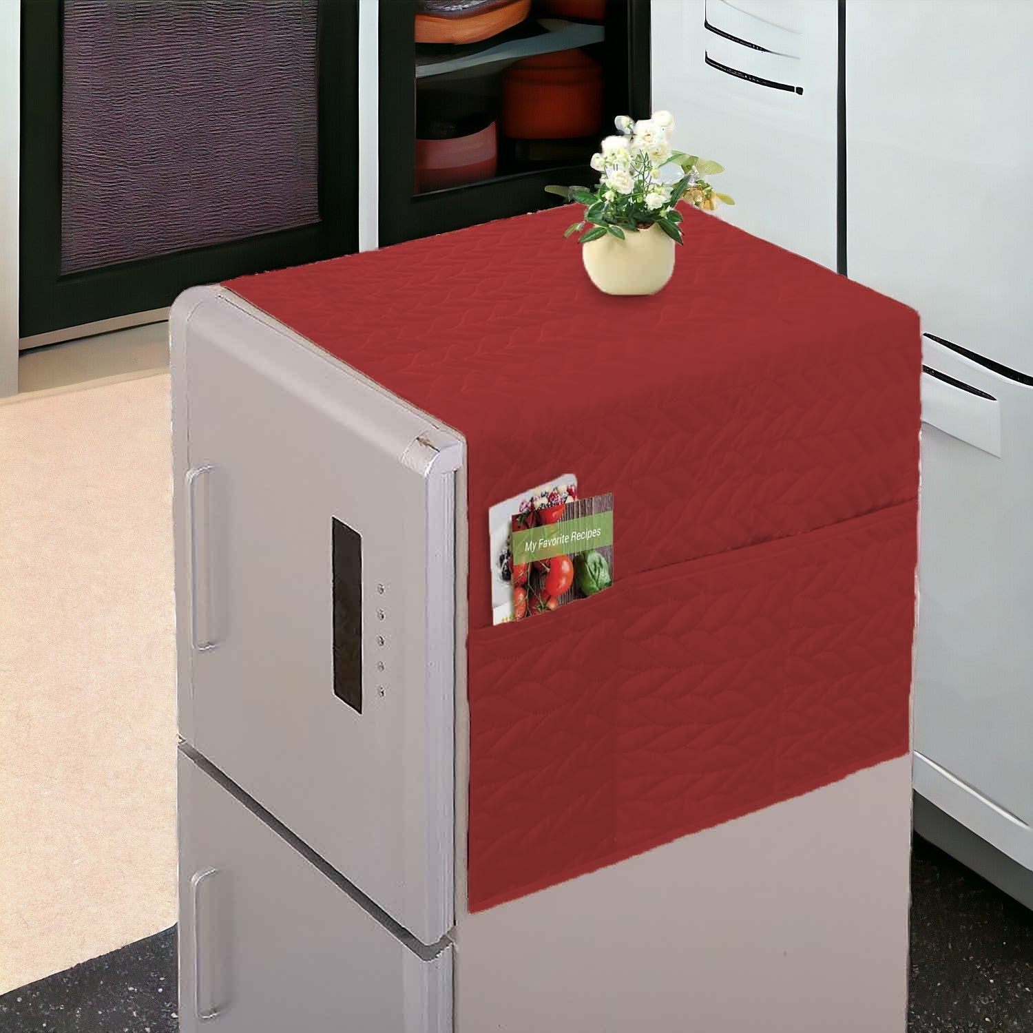 Quilted Waterproof  Punching Fridge Covers