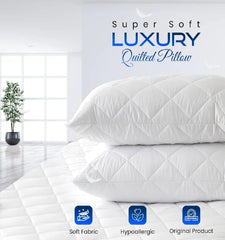 Luxury Quilted Pillow Covers
