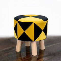 Wooden stool round shape Designed