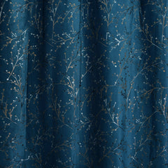 2 PCS PREMIUM QUALITY TEXTURE VELVET CURTAINS - Zink