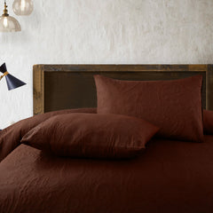 Spiral Vibes 3 Pcs Ultrasonic Bedspread - Brown