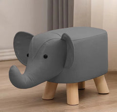 Wooden Stool Elephant Shaped Designed