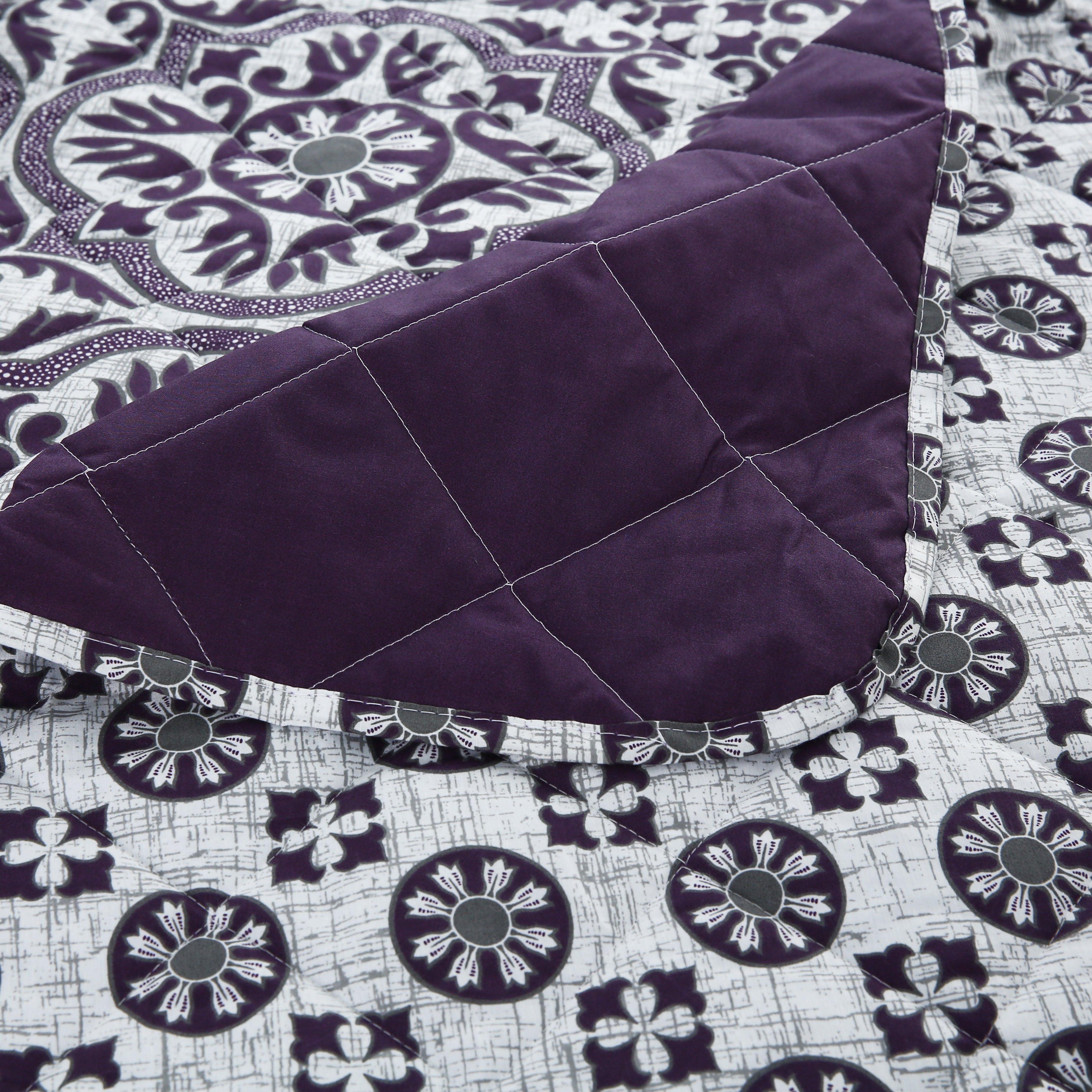 6 Pcs Quilted Comforter Set Design RG-C-54